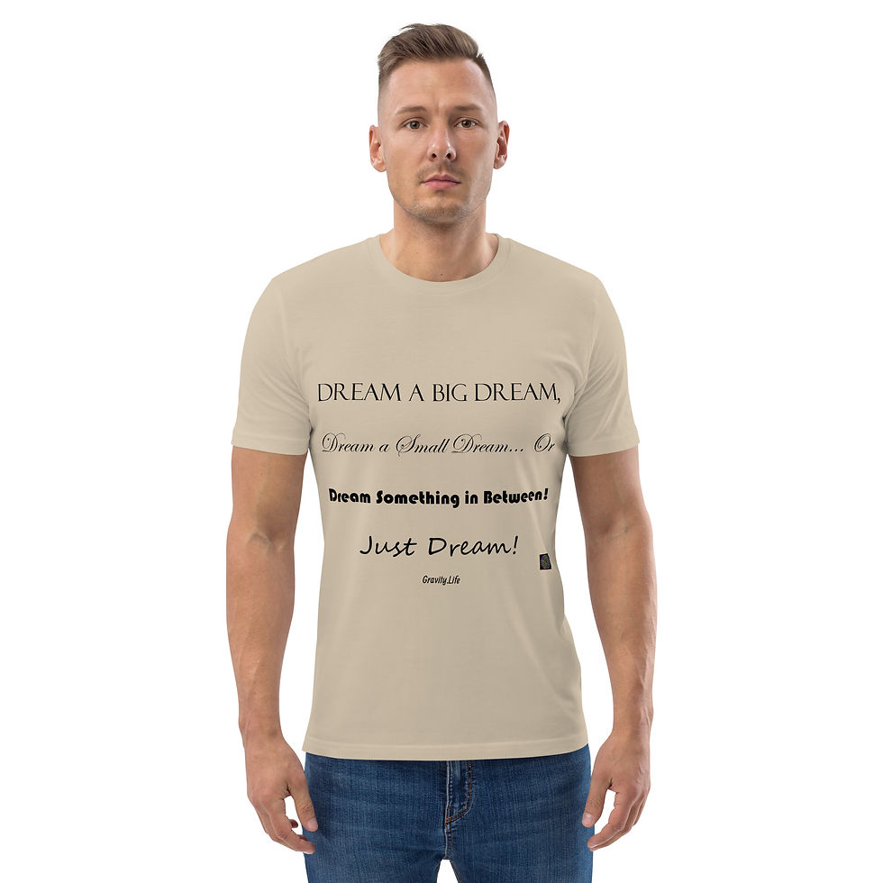 Thumbnail: "Just Dream" BP Unisex organic cotton t-shirt