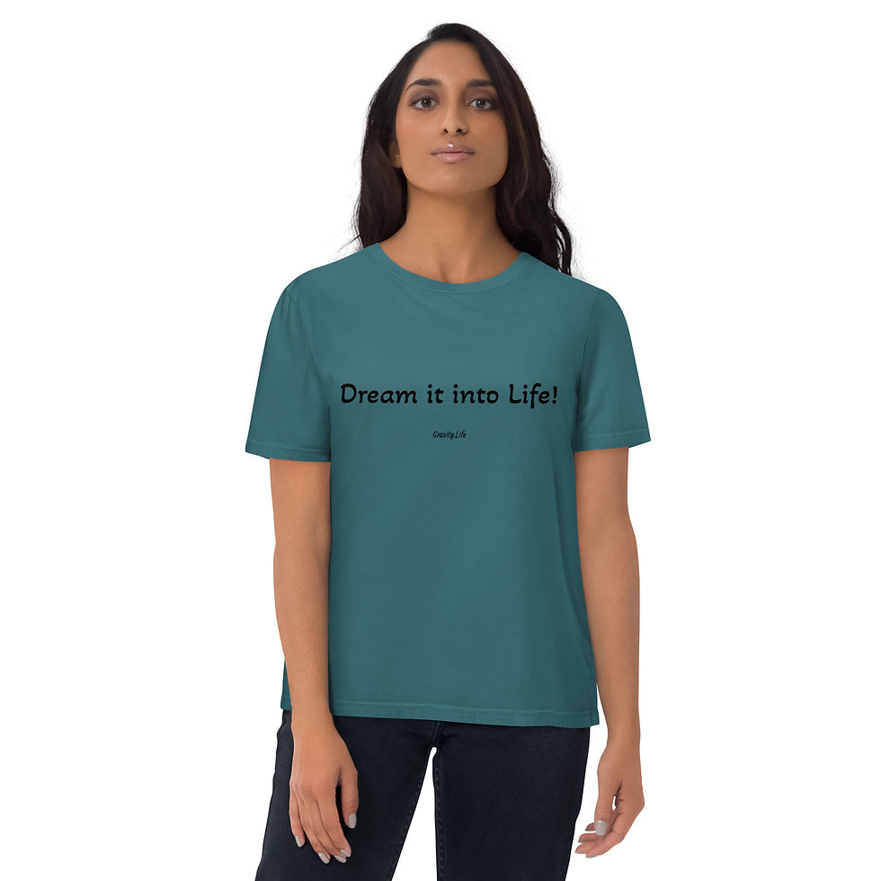 Thumbnail: "Dream it into Life" BP Unisex organic cotton t-shirt