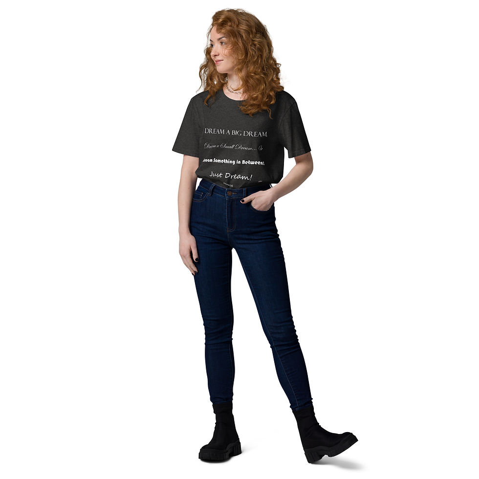 Thumbnail: "Just Dream" WP Unisex organic cotton t-shirt