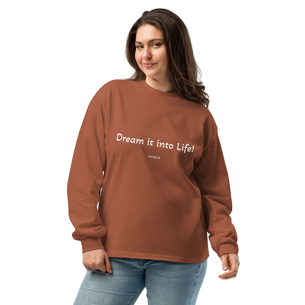 Thumbnail: "Dream it into Life" WP Premium heavyweight long sleeve shirt