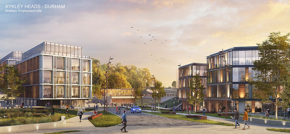 Artists impression of Innovation District