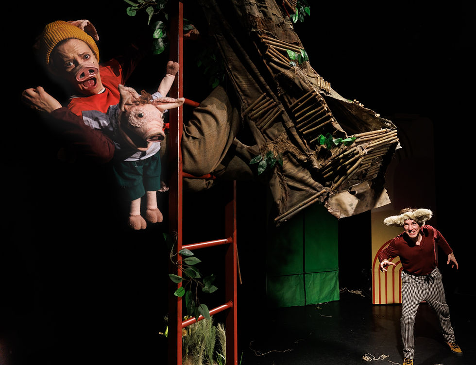 REVIEW THE THREE LITTLE PIGS THEATRE ROYAL PLYMOUTH REVIEW THE THREE LITTLE PIGS THEATRE ROYAL PLYMOUTH