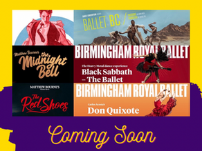 NEWS: UPCOMING DANCE SHOWS AT TRP