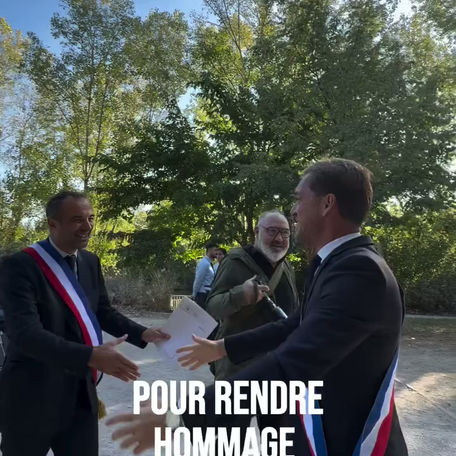 Nous avons rendu hommage aux victimes des terribles inondations qui ont frappé notre métropole en septembre 1933