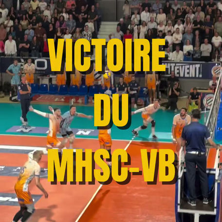 📍 Rendez-vous le 11 mai, place de la Liberté à Castelnau-le-Lez pour célébrer la victoire exceptionnelle du MHSC VB ! 🏆