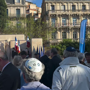 Cérémonie en hommage aux victimes de la Shoah