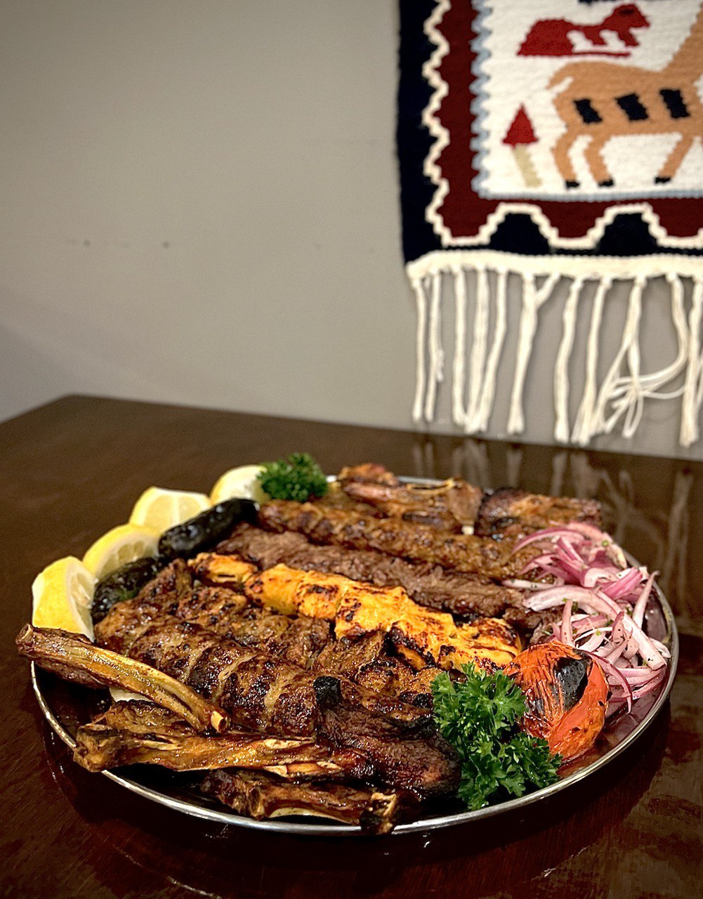 Arranged Food and Objects