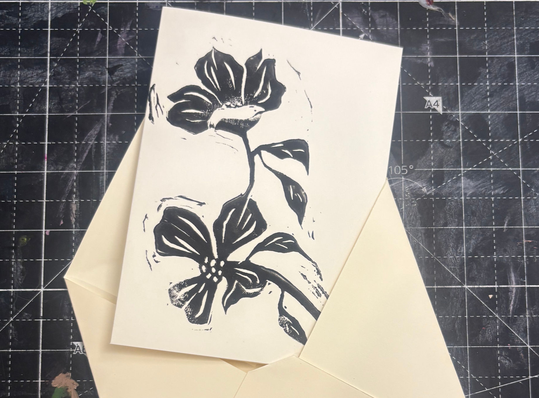 Floral Greeting Card