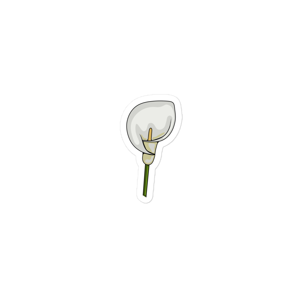 Calla Lily Sticker