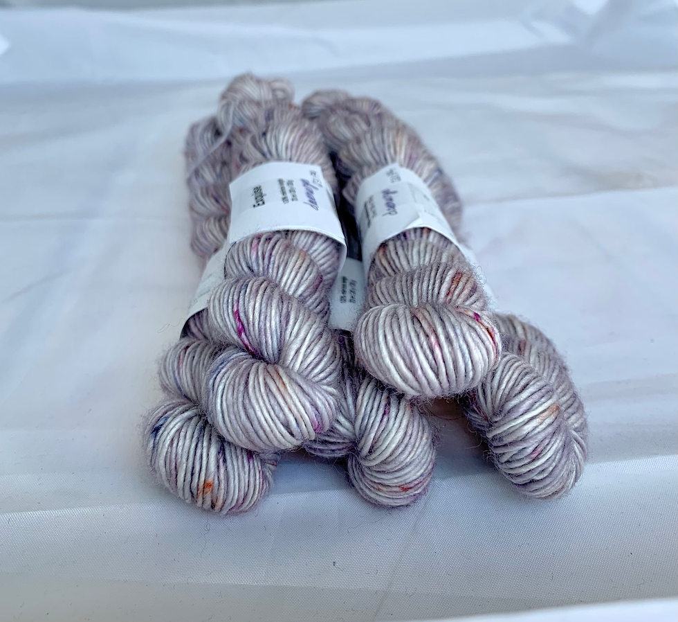 Miniature : Exquise - 100% sw mérinos single MINIS - neutres