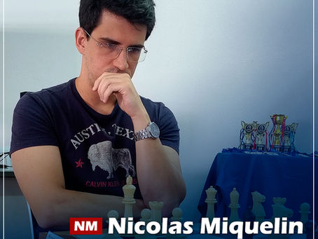 MN Nicolas Miquelin vence o I Estrategista Chess Classic