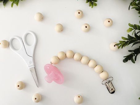 DIY Teether Pacifiers