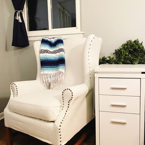 Quick And Easy DIY Wing-back Chair Reupholstery