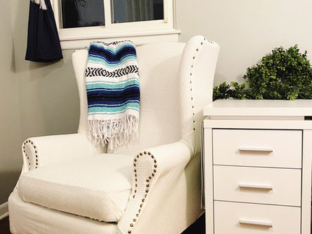 Quick And Easy DIY Wing-back Chair Reupholstery