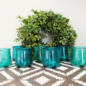 How to Dye Oui Yogurt Jars