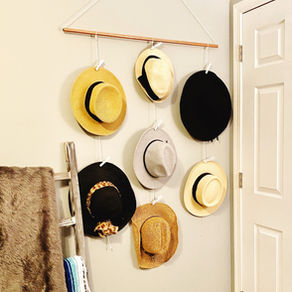 DIY Hat Wall