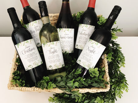 DIY Wine-Occasion Basket