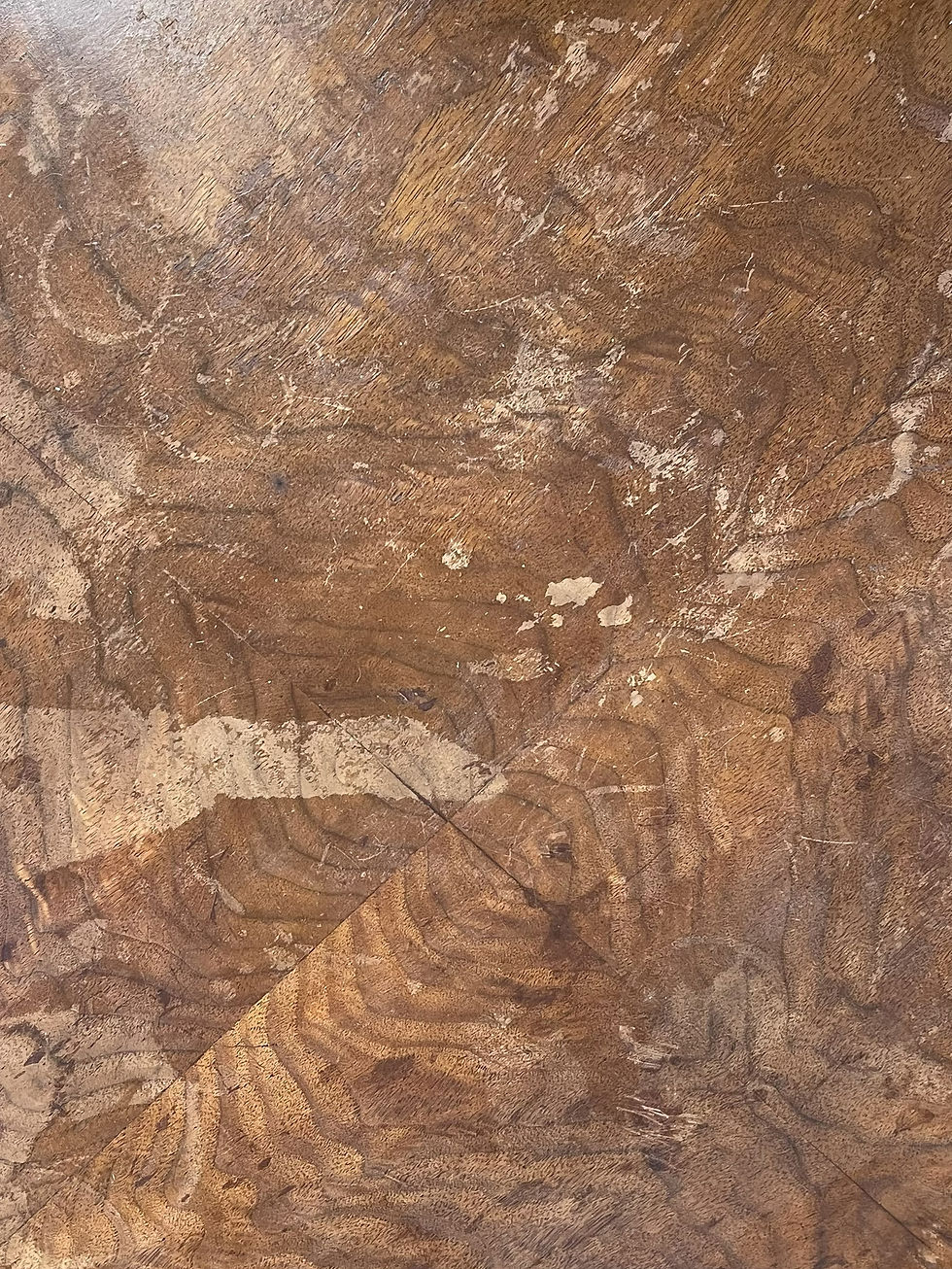 Parlor Table Top Restoration 2