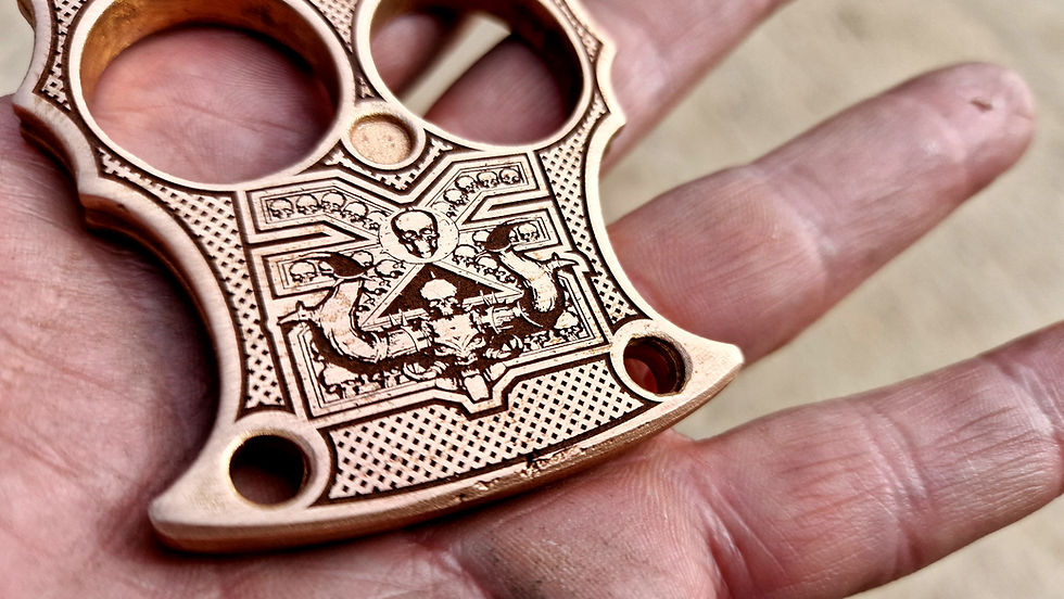 Thumbnail: Khorne WH40k - Bronze "EDC pendant"