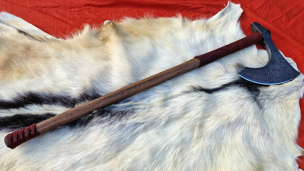 Thumbnail: Viking dragon bearded axe
