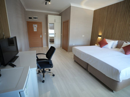 Dora Beytepe Otel'de aile dostu uzun süreli konaklama odası, Ankara