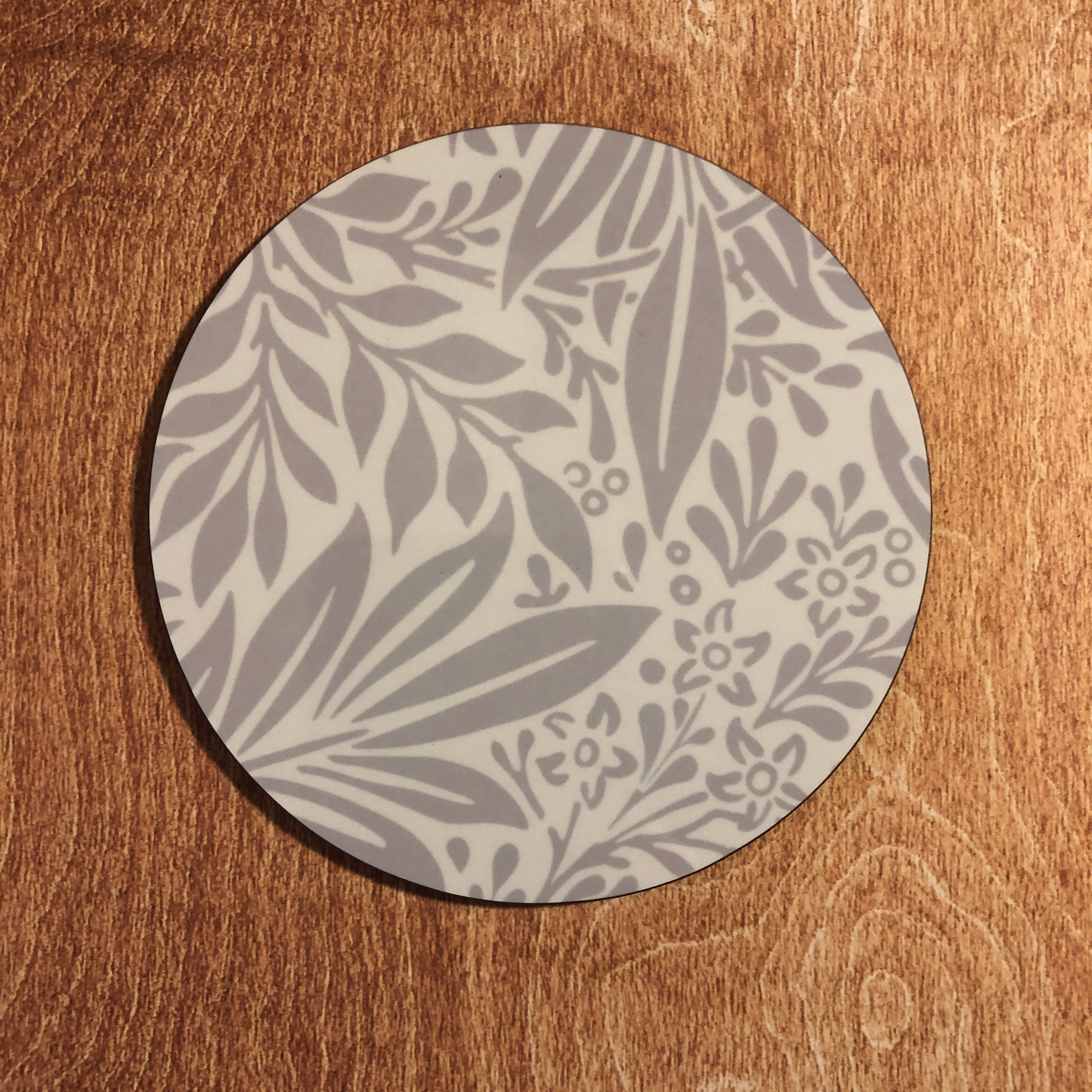 Subtle Leaf Coaster