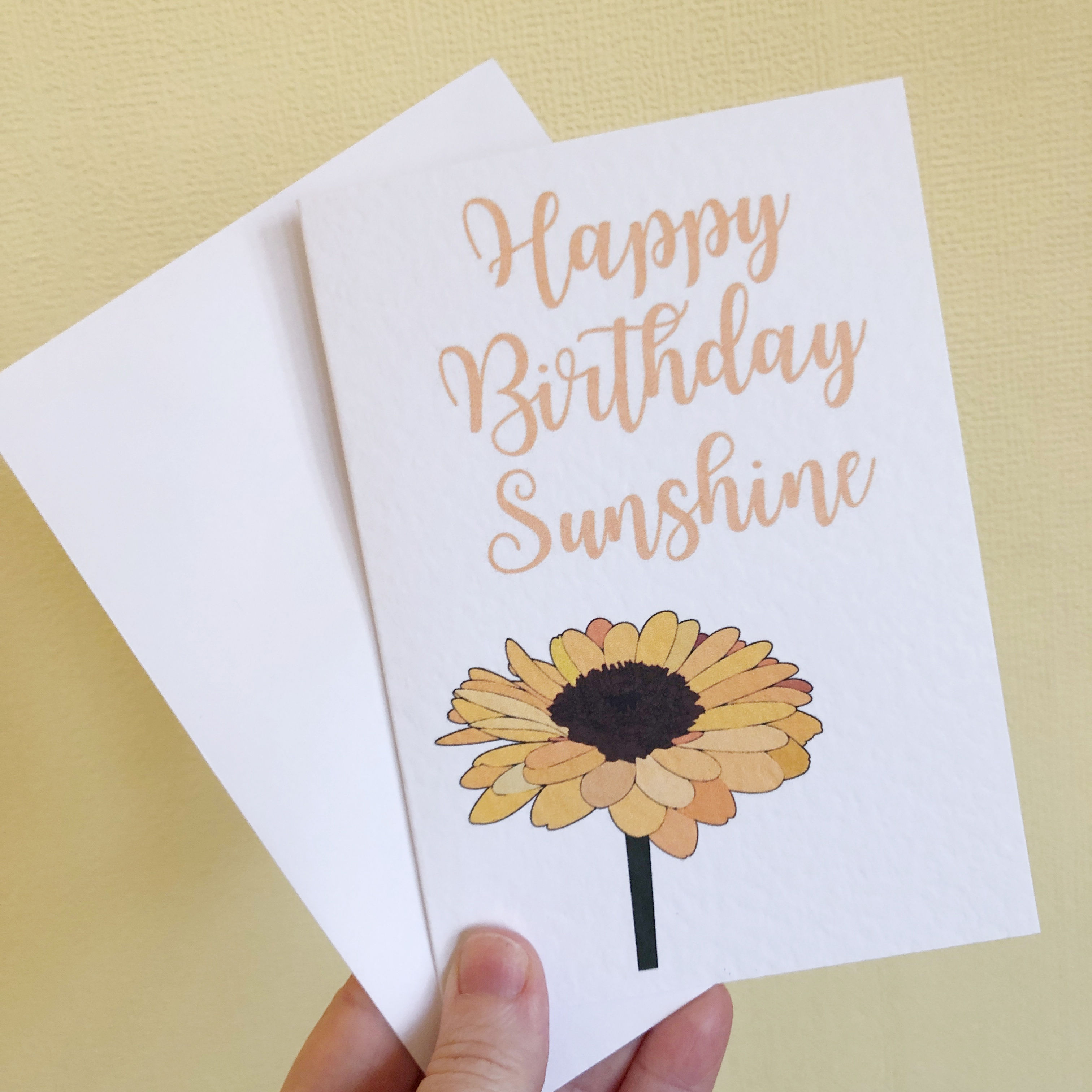 Happy Birthday Sunshine