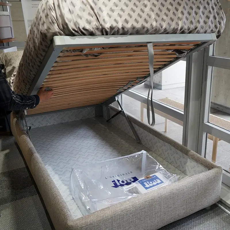 サムネイル： Flou "Nathalie" single bed 【新品在庫】