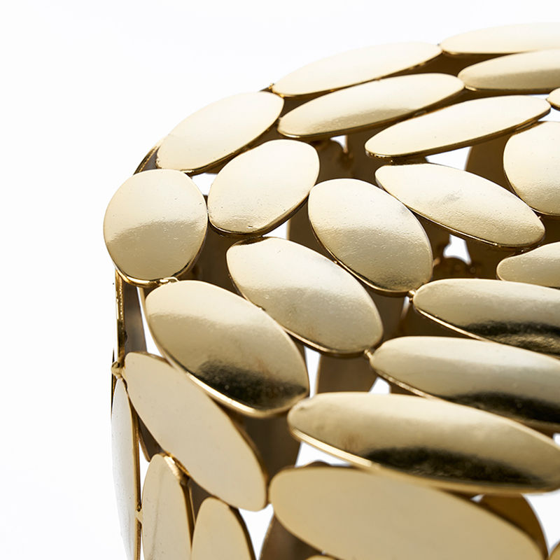 サムネイル： OPINION CIATTI "Foliae collection" gold stool