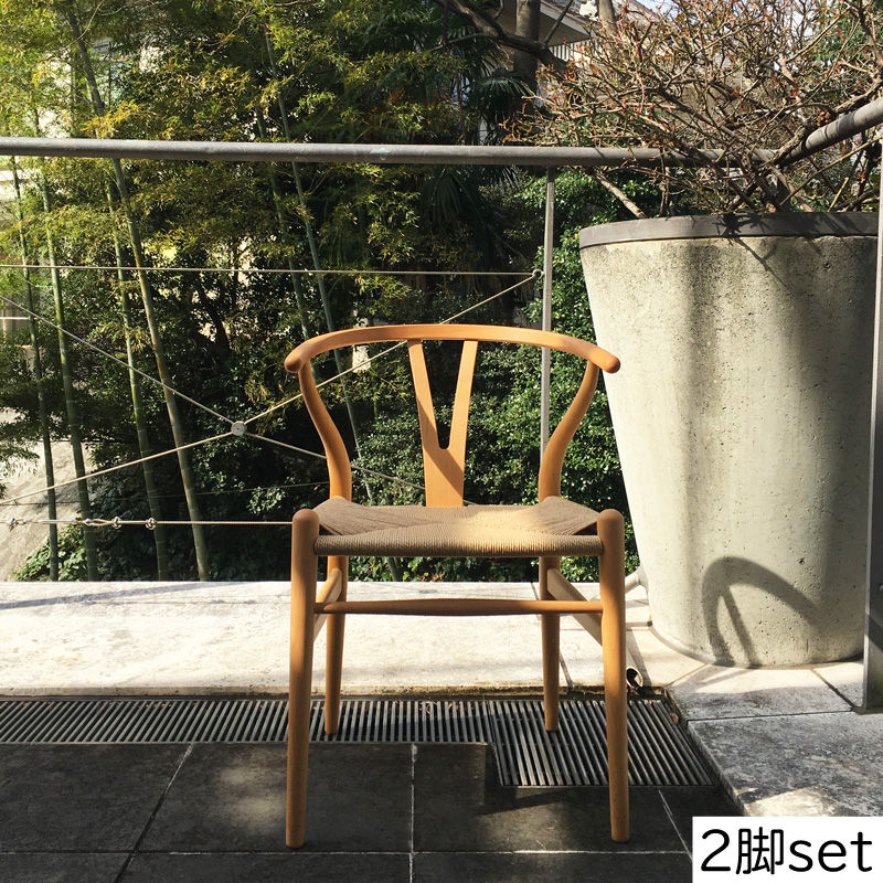 サムネイル： 【約10%OFF】Carl Hansen&Søn "CH24"Wishbone Chair Beech Oil(2脚set)【新品在庫】