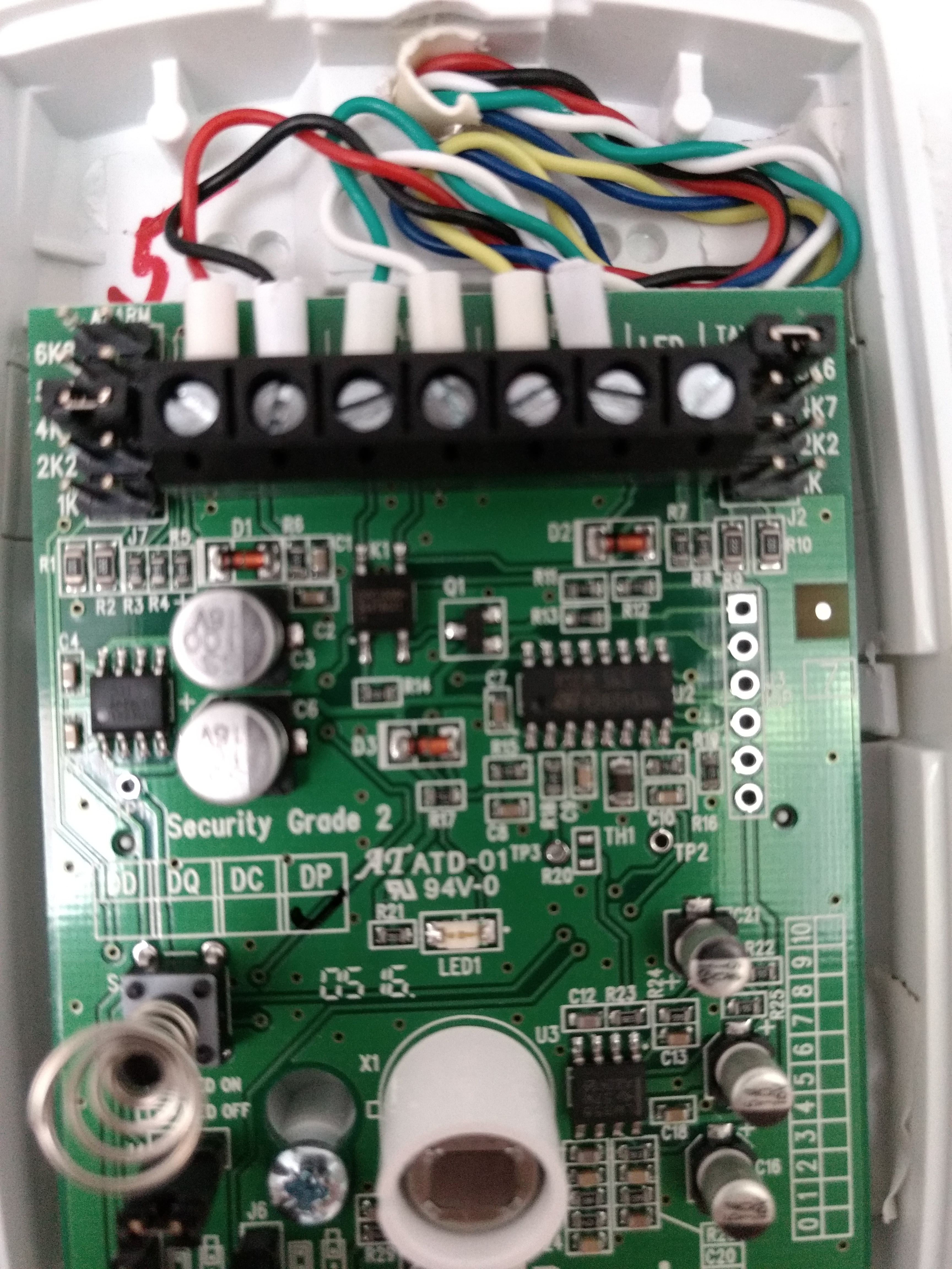 PIR Motion Detector Wiring