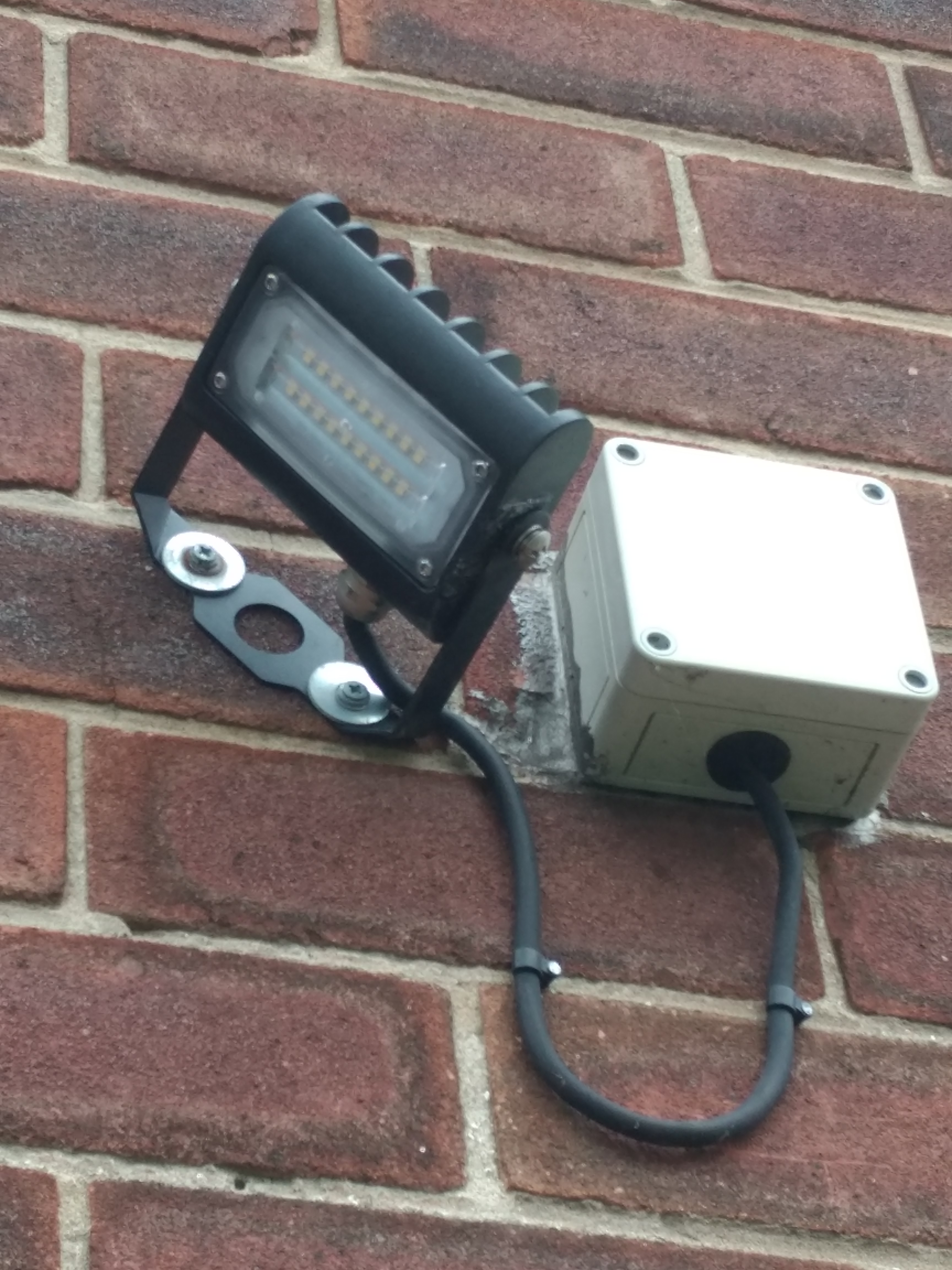 External Security LED light