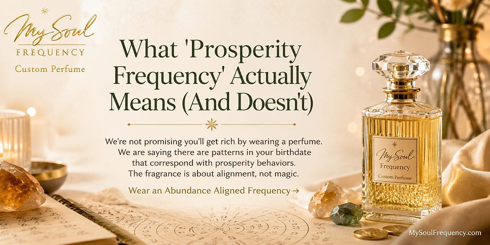 What Prosperity Frequency Actually Means