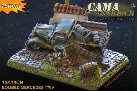 Thumbnail: 15mm Bombed Mercedes 170V   15A18CB