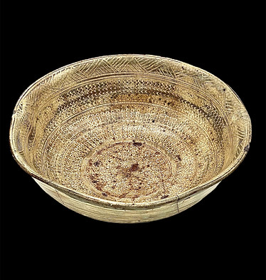 Edo Period Large Mishima Bowl (1603-1868)
