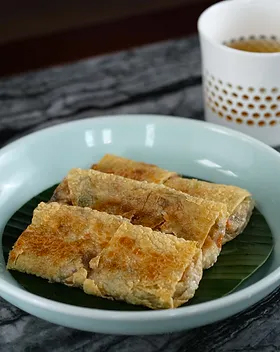 Pan-Fried Vegetable Beancurd Roll