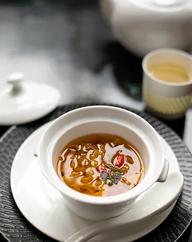 Conch Shell, Dried Scallop & Dendrobium Flower Soup