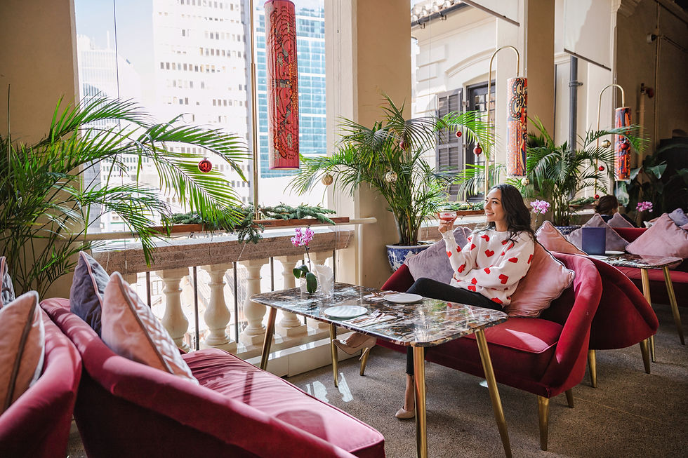 madame fu red verandah