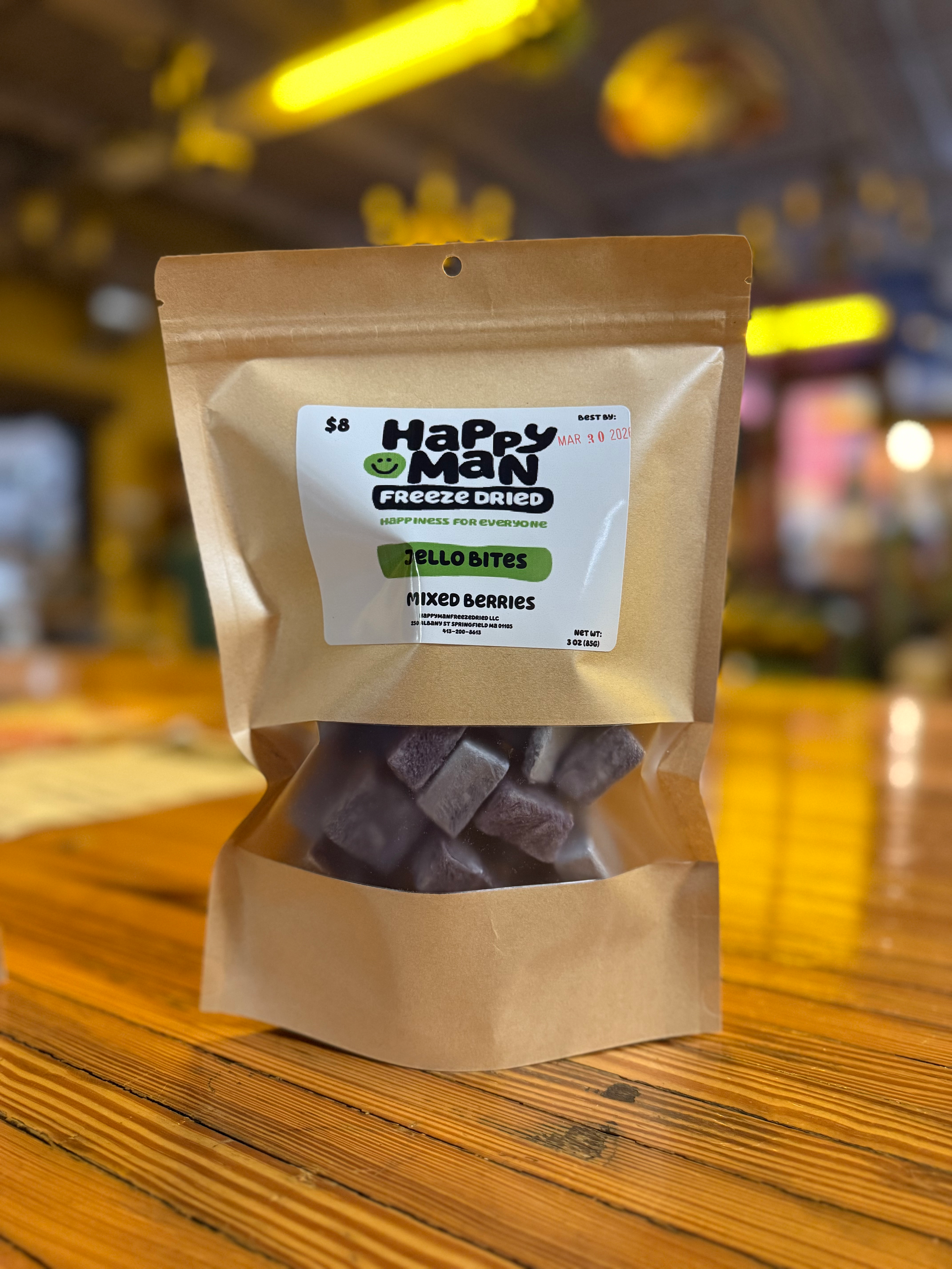 Mixed Berry Gello Bites
