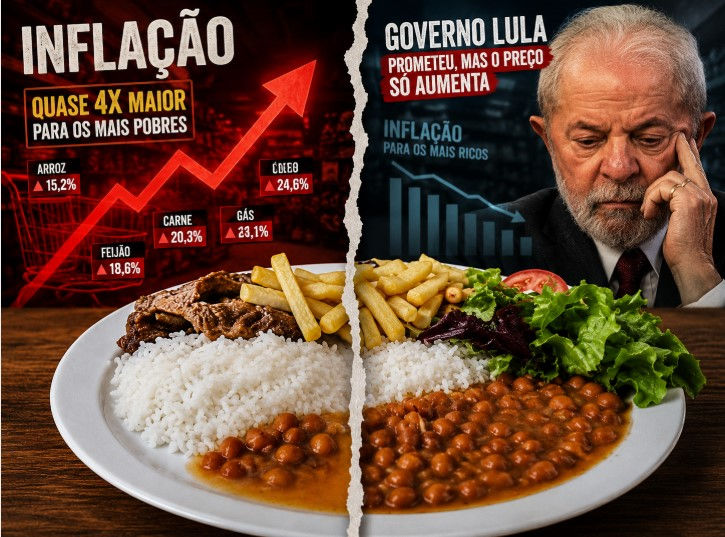 Inflação pesa no bolso do pobre e escancara dificuldade econômica do governo Lula