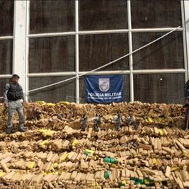 48 toneladas de maconha: PM do Rio faz maior apreensão de drogas do Brasil