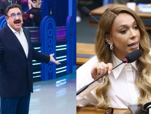 Erika Hilton tenta criminalizar opinião de Ratinho e pede prisão e multa milionária