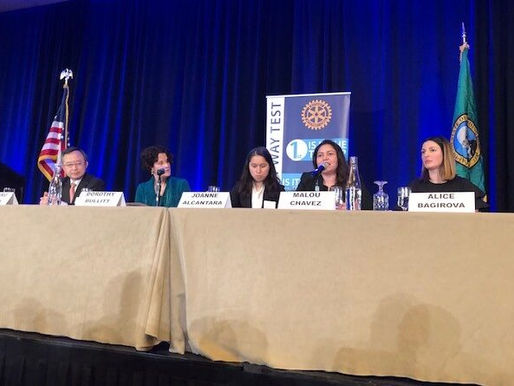 IFJC Featured at Rotary Club of Seattle's International Women's Day Event