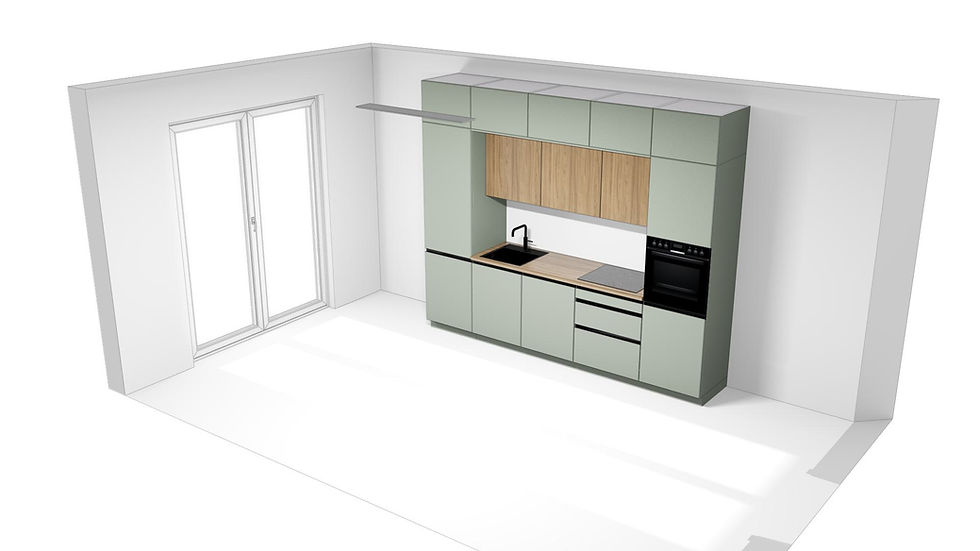 Miniatura: RUKE TOGO LineAR 310 Eucalyptus green