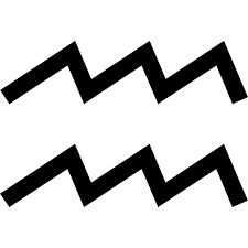 Aquarian Astrological Symbol