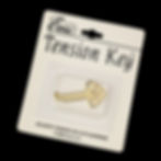 Clip-on earring tension key