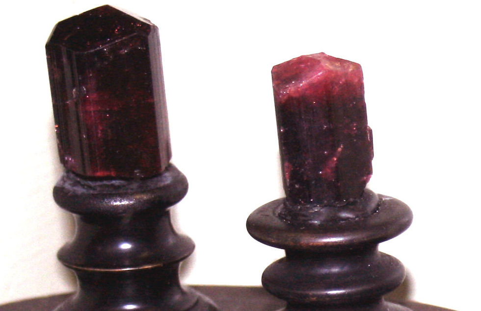 Raw Rubellite Crystals