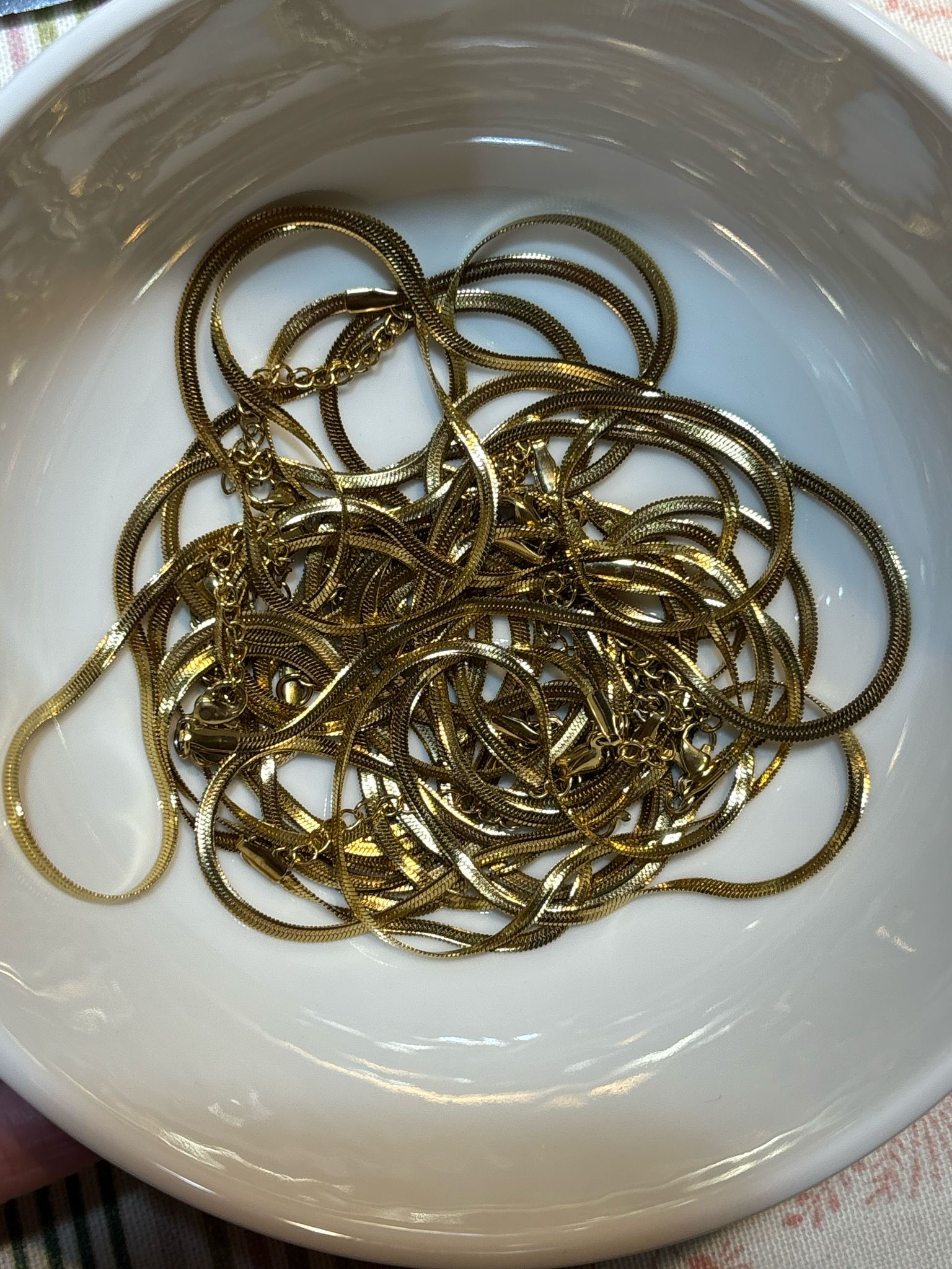 COLLAR BELÉN DORADO