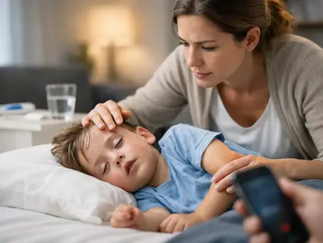 מה עושים בזמן פרכוס חום אצל ילד