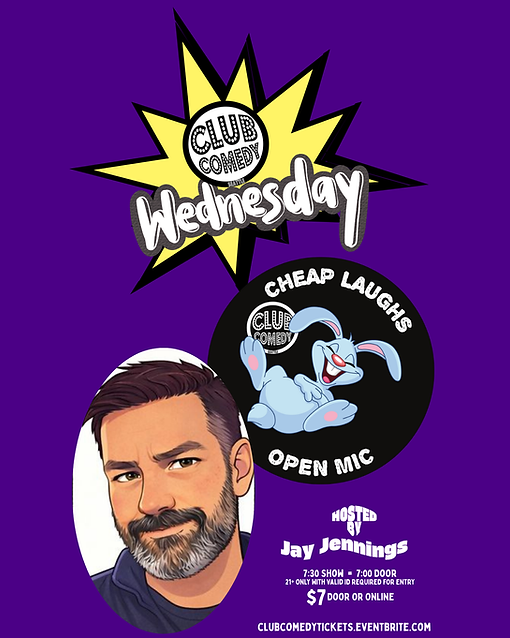 CCS_CheapLaughsOpenMic2026_AIHostPoster_JayJennings4x5.png